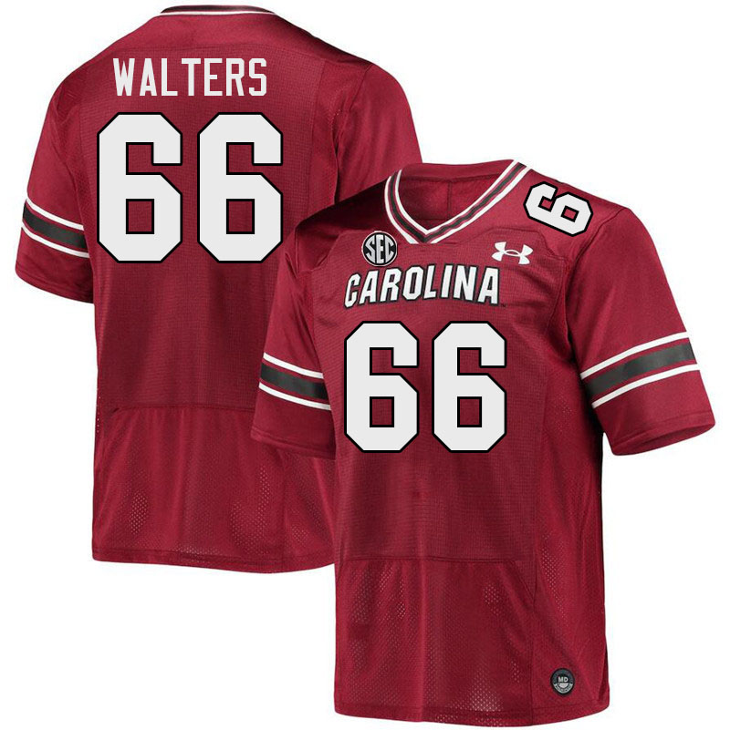 Men #66 Mac Walters South Carolina Gamecocks 2023 College Football Jerseys Stitched-Garnet